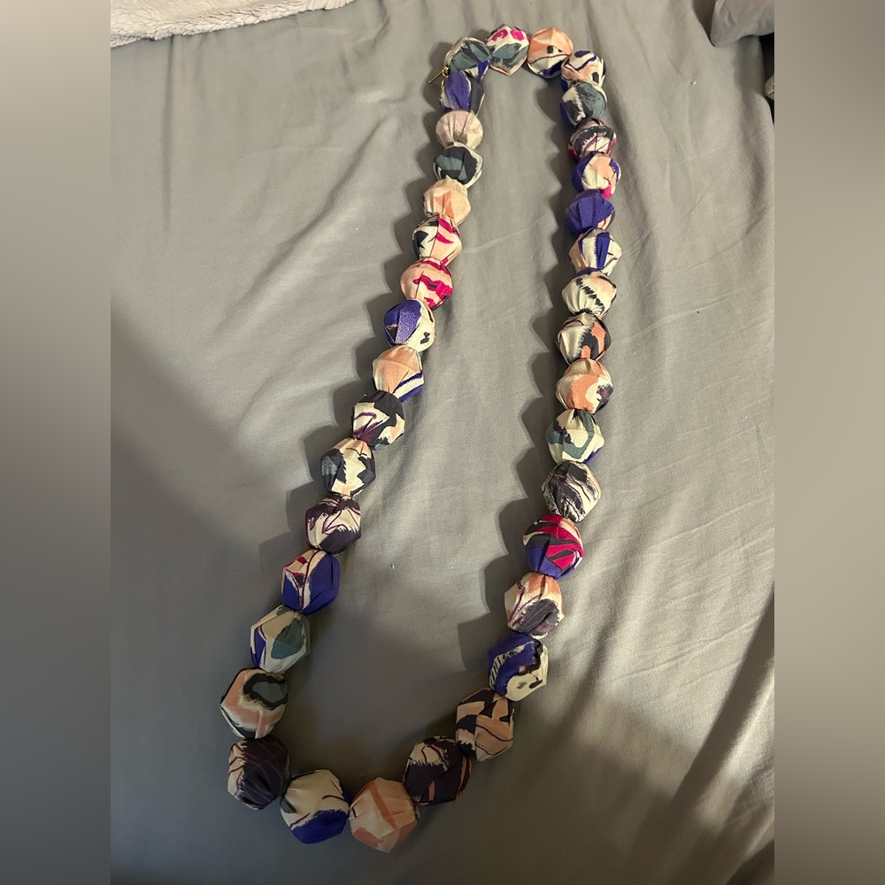 Etro vintage abstract chunky ball necklace NWOT